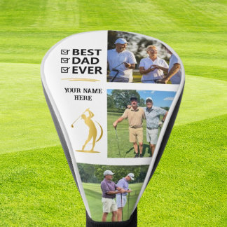 Personalized Golf Gifts for Dad Driver Headcover