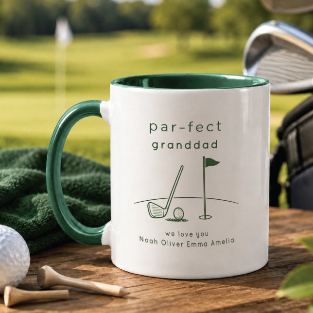 Personalized Golf Granddad Mug Custom Gift (Creator Uploaded)