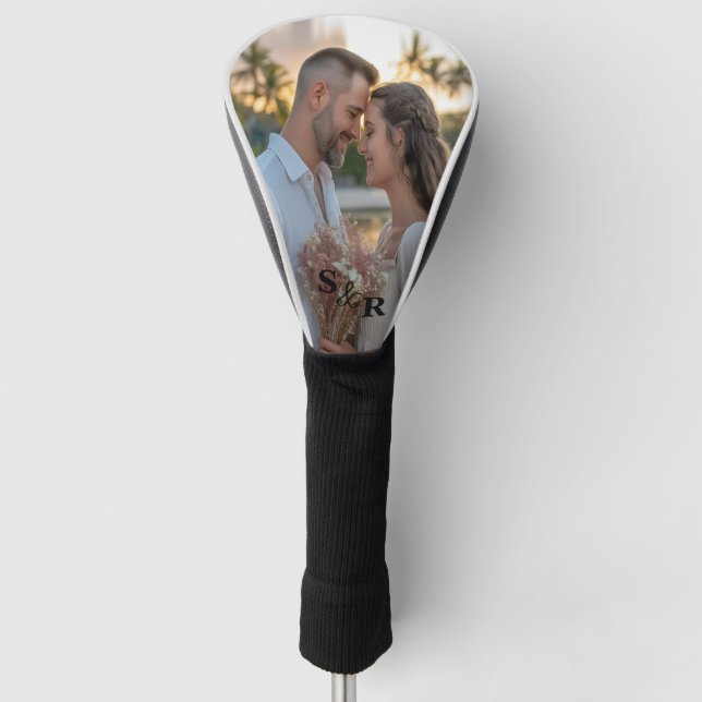 Personalized Golf Head Cover | Add Your Own Photo (Front)