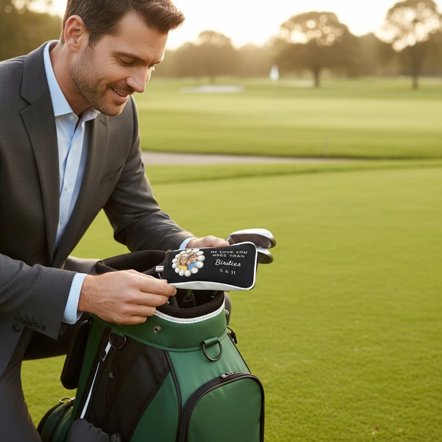 Personalized Golf Head Cover - "More Than Birdies" (Creator Uploaded)