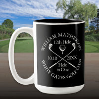 Personalized Golf Hole in One Modern Classic