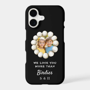 Personalized Golf Lover Black Case
