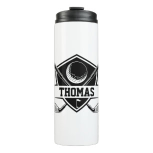 Personalized Golf Lover Thermal Tumbler