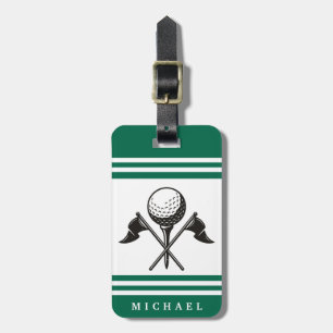 Personalized Golf Luggage Tag