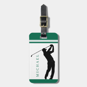 Personalized Golf Luggage Tag