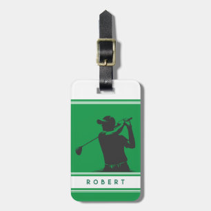 Personalized Golf Luggage Tag
