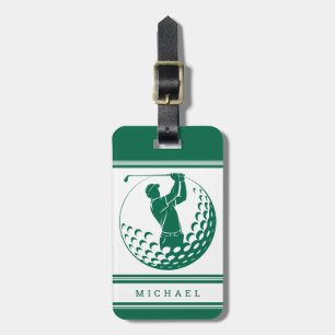 Personalized Golf Luggage Tag