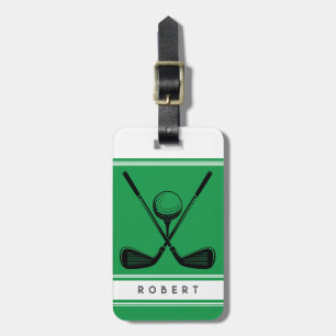 Personalized Golf Luggage Tag