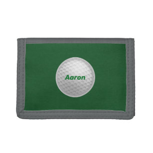 Personalized Golf Mens Wallet Gift