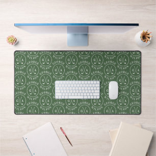 Personalized Golf Monogram green Custom Name Desk Mat