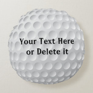 Personalized Golf Pillows YOUR TEXT or Delete Text