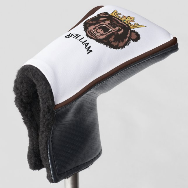 Personalized Golf Putter Head Cover (3/4 Front)