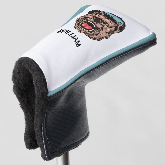 Personalized Golf Putter Head Cover (3/4 Front)