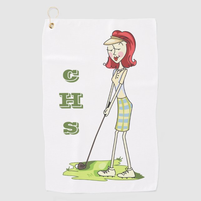 Personalized Golf Towel (Front)