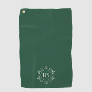 Personalized Golf Towel with Initials