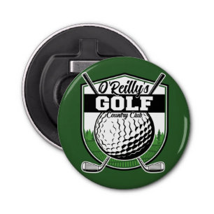 Personalized Golfer Player Pro Golf Country Club Bottle Opener