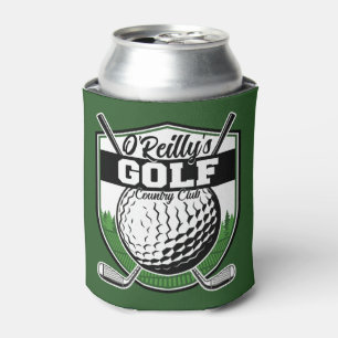 Personalized Golfer Player Pro Golf Country Club Can Cooler