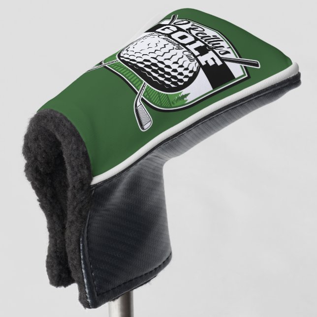 Personalized Golfer Player Pro Golf Country Club  Golf Head Cover (3/4 Front)