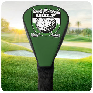 Personalized Golfer Player Pro Golf Country Club  Head Cover