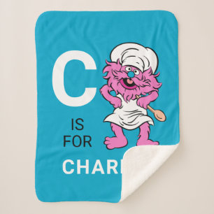 Personalized Gonger Sherpa Blanket