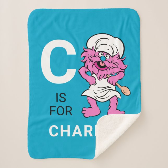 Personalized Gonger Sherpa Blanket (Front)