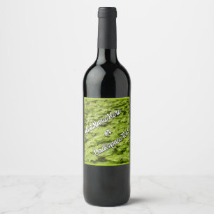 Personalized Good Luck Bottle Labels St Patrick's