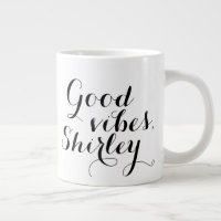 Personalized Good Vibes Shirley Happy Uplifting
