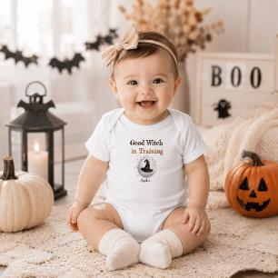 Personalized Good Witch in Training – Baby Bodysuit