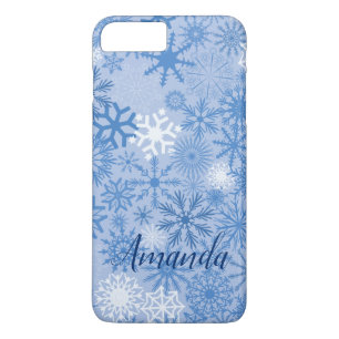 Personalized Gorgeous Snowflakes Pattern Case-Mate iPhone Case