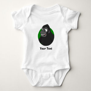 Personalized Gorilla Cartoon Bodysuit