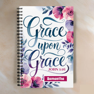 Personalized Grace Upon Grace Christian Journal