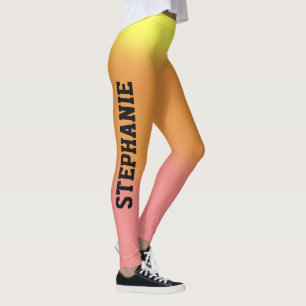Personalized Gradient Leggings