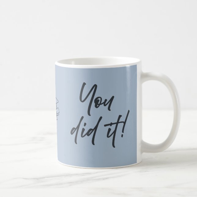 Personalized Graduate Mug – Elegant Script Style (Right)