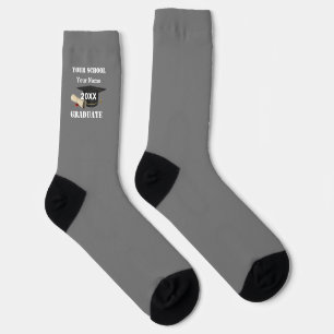 Personalized Graduate Socks