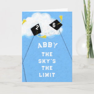 personalized graduation 2021 card
