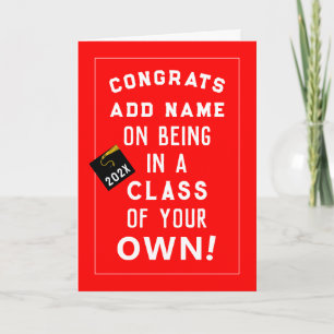 Personalized Graduation 2025 Card