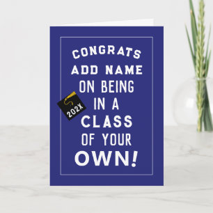 Personalized Graduation 2025 Card