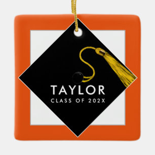 Personalized Graduation 2025 Gift Metal Ornament