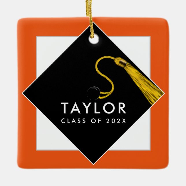 Personalized Graduation 2025 Gift Metal Ornament (Front)