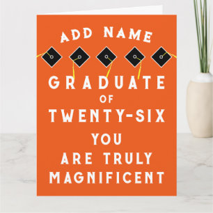 Personalized Graduation 2026 Card