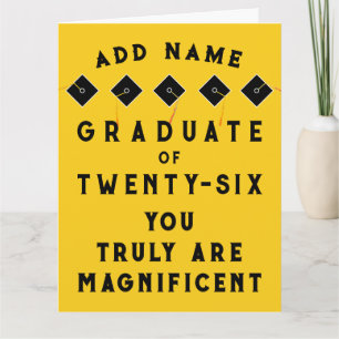 Personalized Graduation 2026 Card