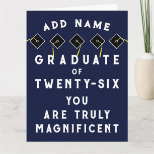 Personalized Graduation 2026 Card