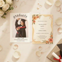 Personalized Graduation Announcement Photo Card