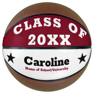 Personalized Graduation Basketball