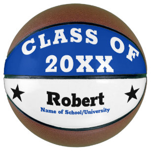 Personalized Graduation Basketball
