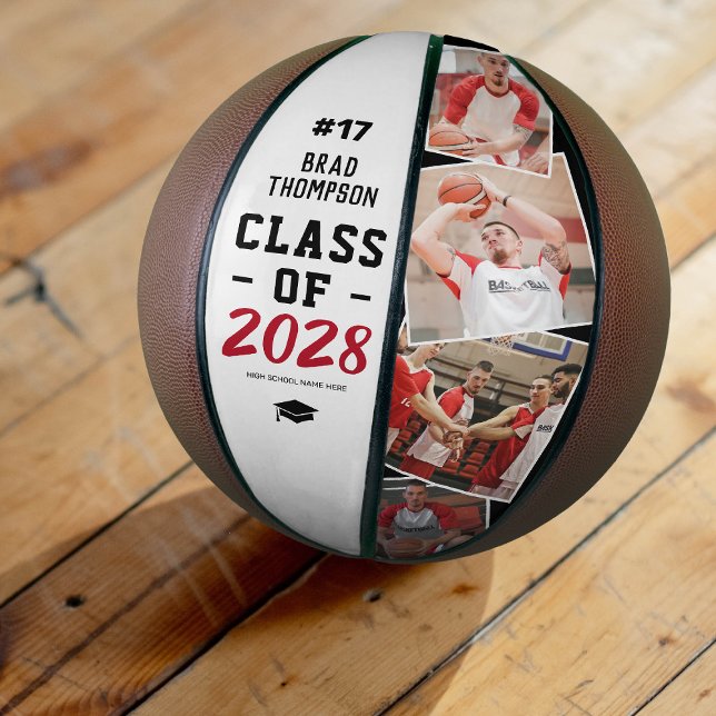 Personalized Graduation Basketball Photo Gift (Creator Uploaded)