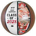 Personalized Graduation Basketball Photo Gift