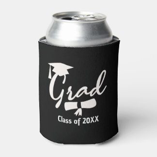 Personalized Graduation Beer Cooler, Custom Year  Can Cooler