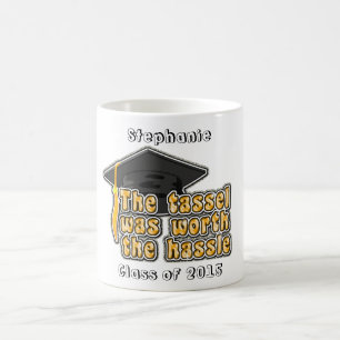 Personalized Graduation Cap Tassle Coffee Mug