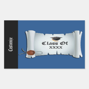 Personalized Graduation Class Event Stickers